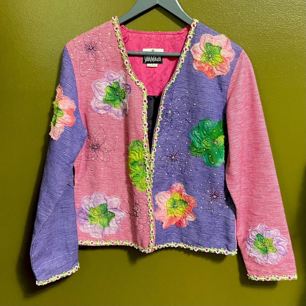 VINTAGE YakMagik Wearable Art Jacket